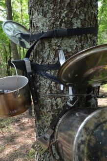 Putting the Camp Rack and Tree Hook to use